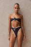 Cora | Bikini Top - Brown