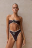 Cora | Bikini Top - Brown