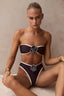 Cora | Bikini Top - Brown