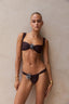 Amelia | Bikini Top - Brown