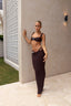 Sable Sheer Mesh Maxi Cover-Up