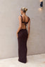 Sable Sheer Mesh Maxi Cover-Up