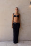 Noir Sheer Mesh Maxi Cover-Up