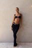 Noir Sheer Mesh Maxi Cover-Up