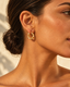 Perla Pearl Hoops